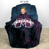 Mississippi State Bulldogs Sublimated Soft Throw Blanket