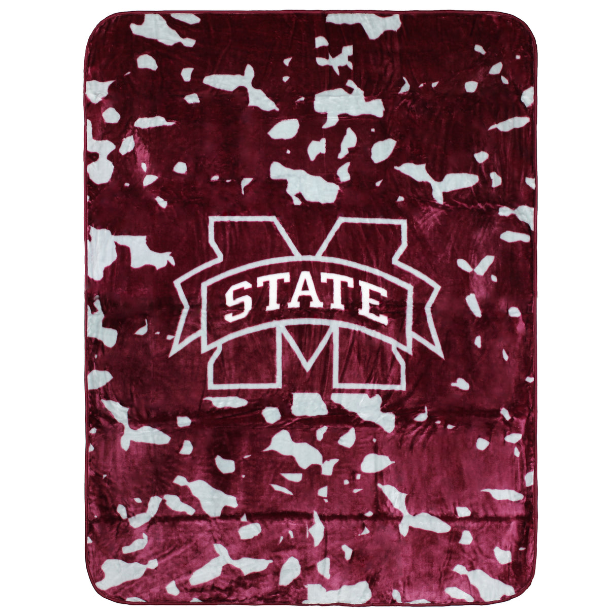 Mississippi State Bulldogs Huge Soft Plush Throw Blanket, 86" x 63"