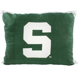 Michigan State Spartans Fully Stuffed Big Logo Pillow