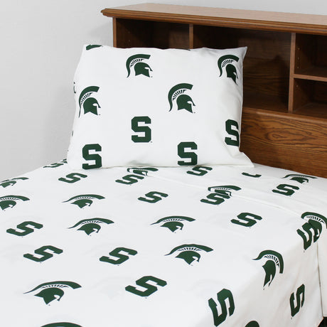 Michigan State Spartans Sheet Set