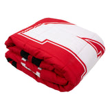 Nebraska Cornhuskers Reversible Big Logo Soft and Colorful Comforter