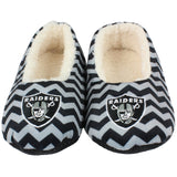 Las Vegas Raiders Cute Soft and Comfy Slip On Slipper