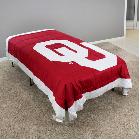Oklahoma Sooners 2 Sided Big Logo Light Comforter