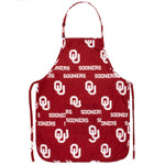 Oklahoma Sooners Grilling Tailgating Apron with 9" Pocket, Adjustable