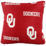 Oklahoma Sooners Decorative Pillow