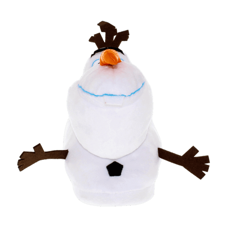 Olaf Disney slippers in ultra-soft plush, cozy winter house shoes