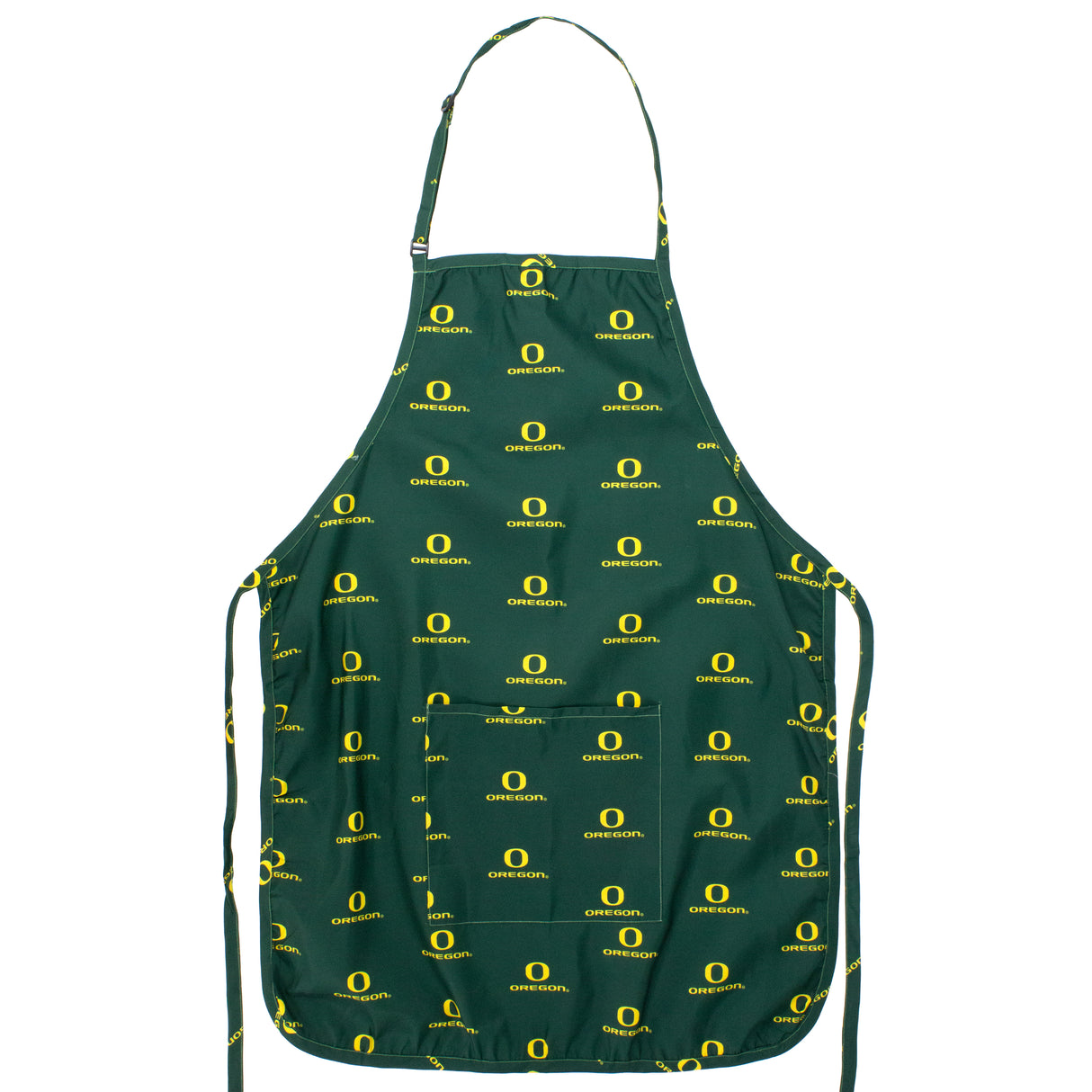 Oregon Ducks Grilling Tailgating Apron with 9" Pocket, Adjustable