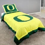 Oregon Ducks Reversible Cotton Comforter Set