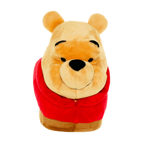 Winnie the Pooh Disney slippers with embroidered eyes and a smiling muzzle
