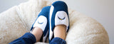 Los Angeles Chargers Low Pro ComfyFeet Indoor House Slippers
