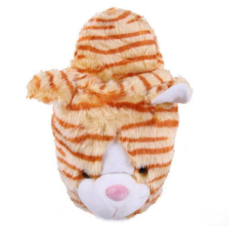 Cat Open Back Slip On Animal Slipper