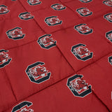 South Carolina Gamecocks Reversible Big Logo Soft and Colorful Comforter