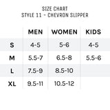 Georgia Bulldogs Chevron Slip On Slippers