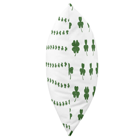 Distressed Clovers Decorative Pillow, 2 Sizes, Made in the USA