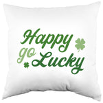 Happy Go Lucky Decorative Pillow, 2 Sizes, Made in the USA