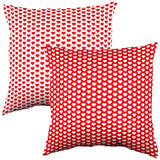 Heart Pattern Double Sided Throw Pillow, 2 Sizes