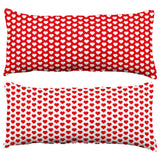 Heart Pattern Double Sided Throw Pillow, 2 Sizes