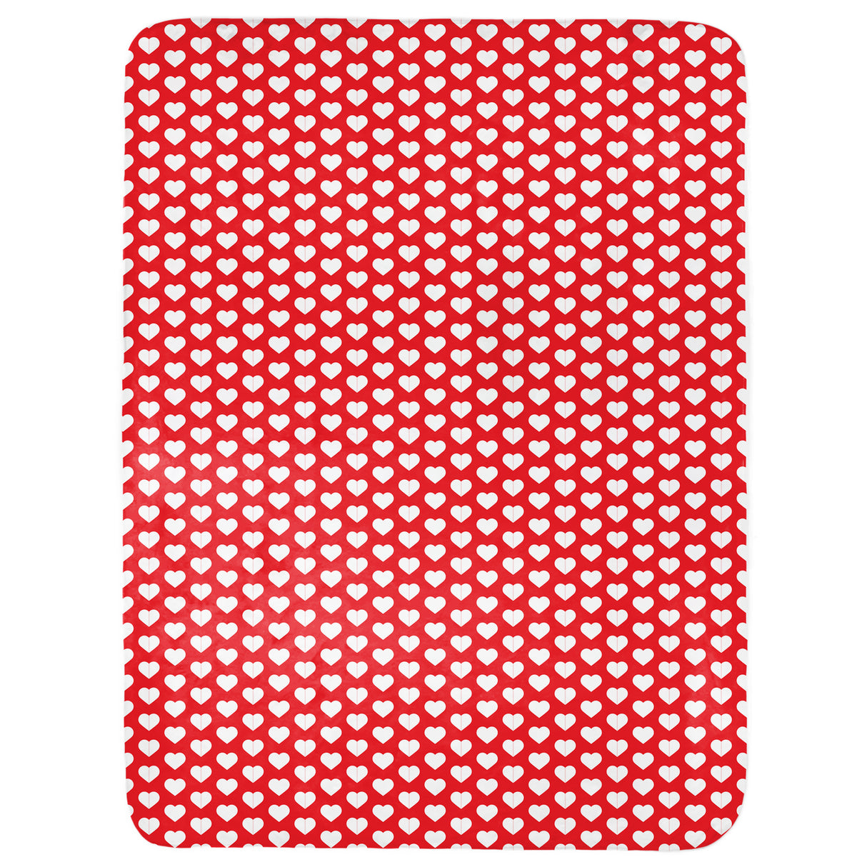 Heart Pattern Throw Blanket