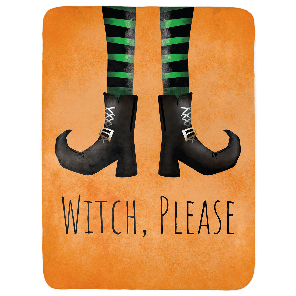 Witch, Please! Throw Blanket
