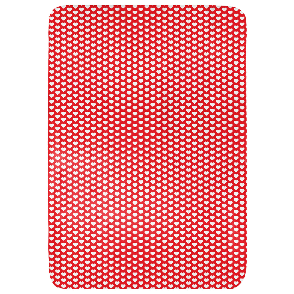 Heart Pattern Throw Blanket