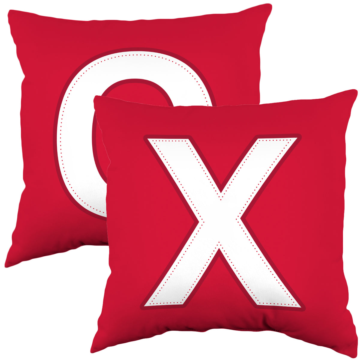 XO Reversible Throw Pillow