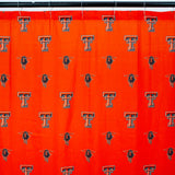 Texas Tech Red Raiders Shower Curtain Cover