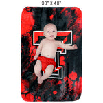 Texas Tech Red Raiders Sublimated Soft Throw Blanket