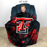 Texas Tech Red Raiders Sublimated Soft Throw Blanket