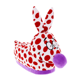 Red & White Woozle Slippers