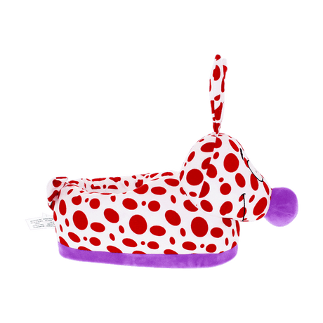 Red & White Woozle Slippers