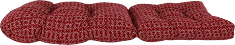Garnet Harley Line Weave Adirondack Cushion