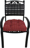 Garnet Harley Line Weave Indoor / Outdoor Seat Cushion Patio D Cushion