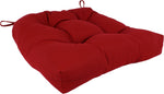 Garnet Canvas Indoor / Outdoor Seat Cushion Patio D Cushion