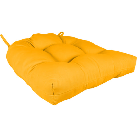 Mustard Indoor / Outdoor Seat Cushion Patio D Cushion