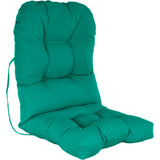 Teal Adirondack Indoor Outdoor Chair Cushion