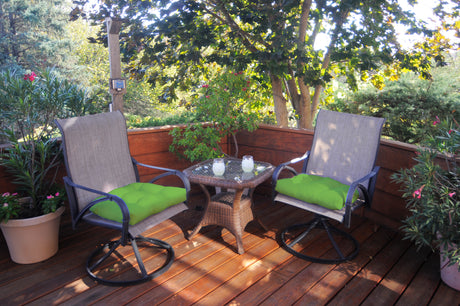 Green Indoor / Outdoor Seat Cushion Patio D Cushion