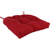 Red Indoor / Outdoor Seat Cushion Patio D Cushion