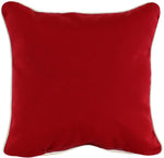 Red Outdoor Decorative Pillow