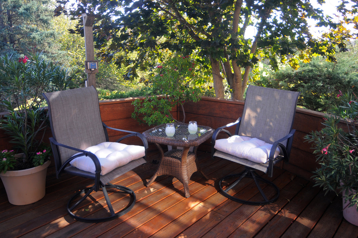 Cream Indoor / Outdoor Seat Cushion Patio D Cushion