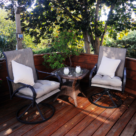 Cream Outdoor Decorative Pillow