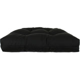 Black Indoor / Outdoor Seat Cushion Patio D Cushion
