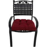 Burgundy Indoor / Outdoor Seat Cushion Patio D Cushion
