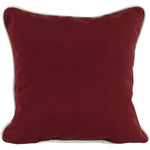 Burgundy Outdoor Decorative Pillow
