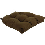 Brown Colored Indoor / Outdoor Seat Cushion Patio D Cushion