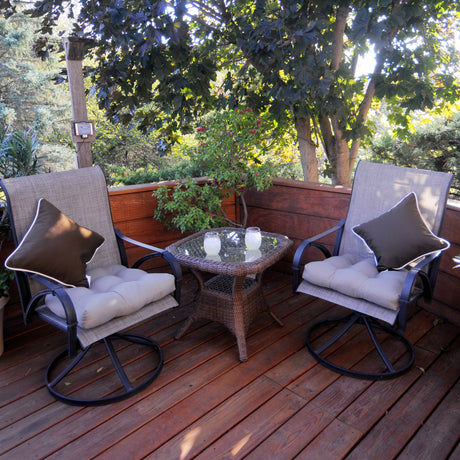 Brown Indoor / Outdoor Decorative Pillow