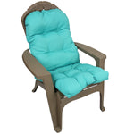 Turquoise Adirondack Indoor Outdoor Chair Cushion