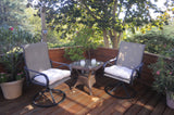 Beige Colored Indoor / Outdoor Seat Cushion Patio D Cushion