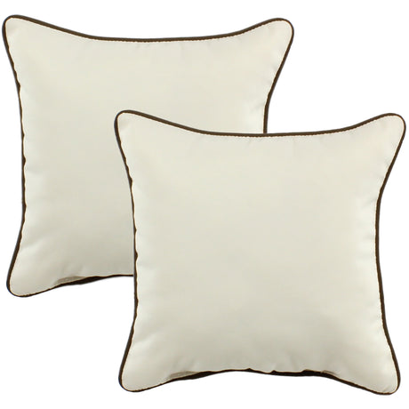 Beige Indoor / Outdoor Decorative Pillow