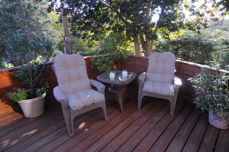 Gray Adirondack Cushion