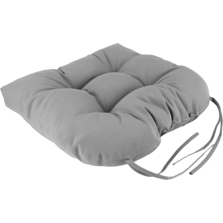 Gray Indoor / Outdoor Seat Cushion Patio D Cushion